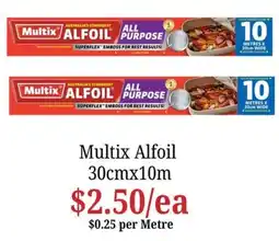 Farmer Jack's Multix Alfoil offer