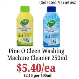 Farmer Jack's Pine O Cleen Washing Machine Cleaner offer