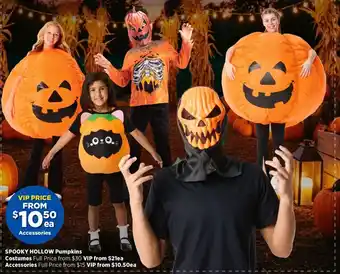 SPOOKY HOLLOW Pumpkins