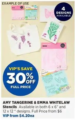 Spotlight Amy Tangerine & Emma Whitelaw Stencils offer