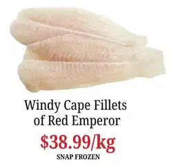Farmer Jack's Windy Cape Fillets of Red Emperor offer