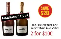 Farmer Jack's Idee Fixe Premier Brut and/or Brut Rose offer