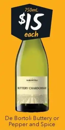 Ritchies De Bortoli Buttery Chardonnay offer