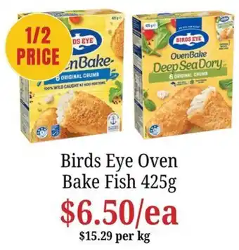 Farmer Jack's Birds Eye Oven Bake Fish offer