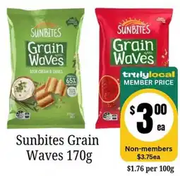 Farmer Jack's Sunbites Grain Waves offer