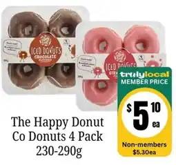 Farmer Jack's The Happy Donut Co Donuts offer