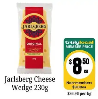 Farmer Jack's Jarlsberg Cheese Wedge offer