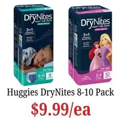 Farmer Jack's Huggies DryNites offer