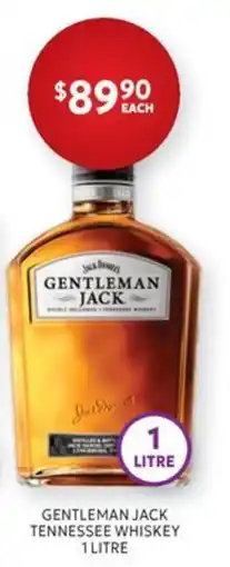 Harry Brown Gentleman Jack Tennessee Whiskey offer