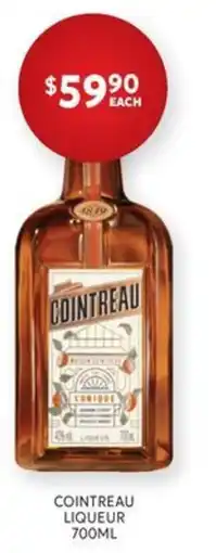 Harry Brown Cointreau Liqueur offer