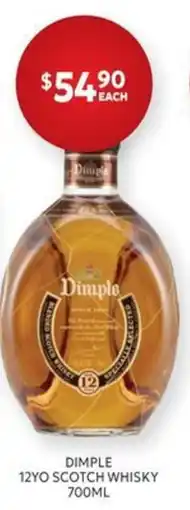 Harry Brown Dimple 12YO Scotch Whisky offer