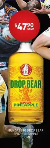 Harry Brown Bundaberg Drop Bear Spicy Pineapple offer
