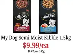 Farmer Jack's My Dog Semi Moist Kibble offer
