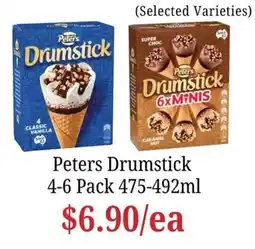 Farmer Jack's Peters Drumstick offer