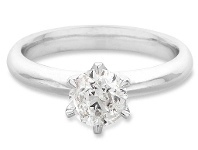 Bevilles Jewellery Facets of Love Tia Brilliant Love 18ct White Gold 0.70ct Diamond Ring offer