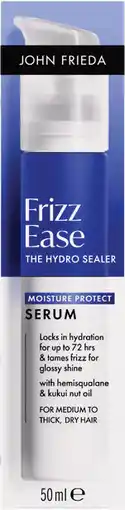Priceline John Frieda Frizz Ease The Hydro Sealer Moisture Protect Serum offer