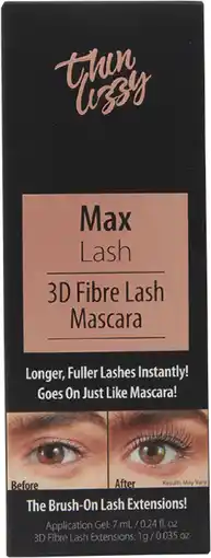 Priceline Thin Lizzy Max Lash 3D Fibre Mascara Black offer