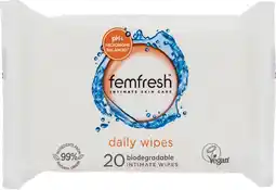 Priceline Femfresh Daily Wipes Intimate Wipes offer