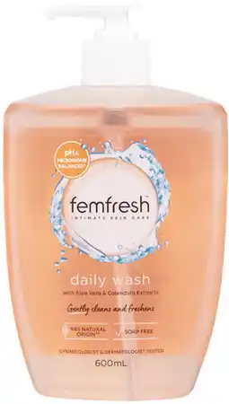 Priceline Femfresh Daily Wash offer