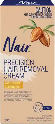 Priceline Nair Sensitive Precision Facial Hair Removal Cream offer