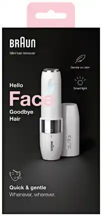 Priceline Braun Face Mini Hair Remover FS1000 1 Each offer