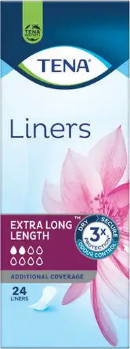 Priceline Tena Liner Active Xtra Long offer