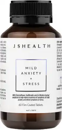 Priceline JSHealth Anxiety + Stress 60 Tablets offer
