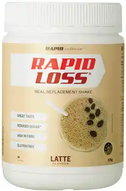 Priceline Rapid Loss Latte Shake offer