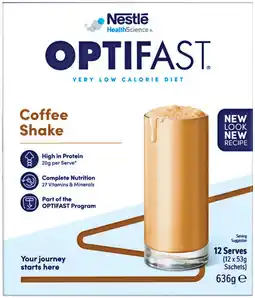 Priceline Optifast VLCD Shake Coffee offer