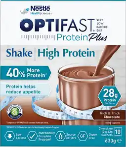 Priceline Optifast VLCD Protein Plus Shake Chocolate offer