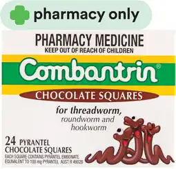 Priceline Combantrin Chocolate Squares offer