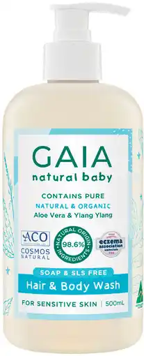 Priceline GAIA Natural Baby Hair & Body Wash offer