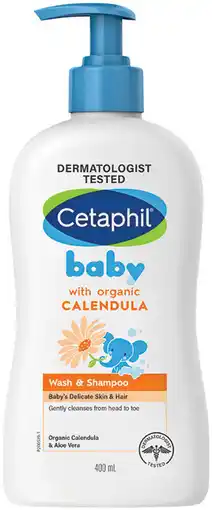 Priceline Cetaphil Baby Wash & Shampoo with Organic Calendula offer