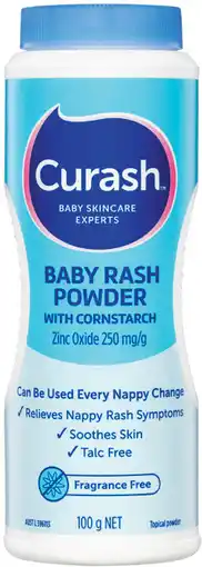 Priceline Curash Baby Rash Powder with Cornstarch offer