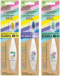 Priceline Jack N' Jill Kids Extra Soft Toothbrush Assorted 1 Each offer
