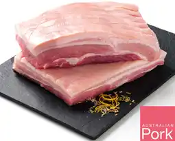 IGA Australian Pork Belly offer