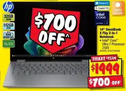JB Hi-Fi hp 14" OmniBook X Flip 2-in-1 Notebook offer
