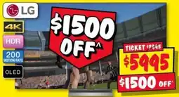 JB Hi-Fi LG TV offer