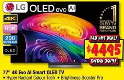 JB Hi-Fi LG 77" 4K Evo AI Smart OLED TV offer
