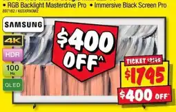 JB Hi-Fi Samsung QLED offer
