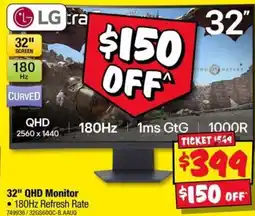 JB Hi-Fi LG QHD Monitor offer