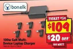 JB Hi-Fi bon.elk 100w GaN Multi-Device Laptop Charger offer