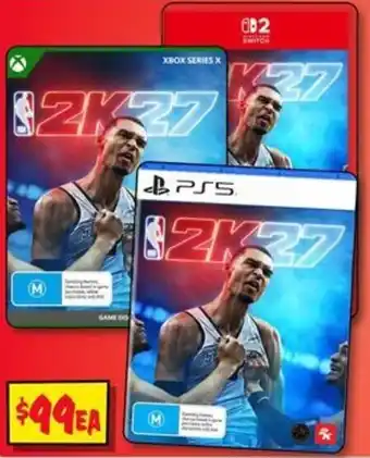JB Hi-Fi NBA 2K27 offer
