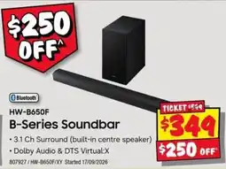 JB Hi-Fi B-Series Soundbar offer