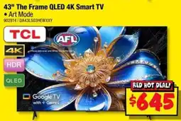 JB Hi-Fi TCL The Frame QLED 4K Smart TV offer
