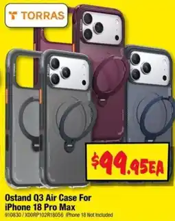 JB Hi-Fi Torras Ostand Q3 Air Case For iPhone 18 Pro Max offer