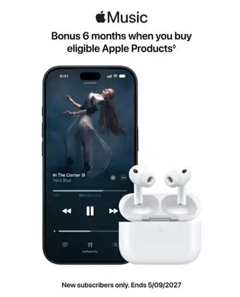 JB Hi-Fi Apple Music offer