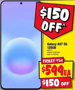 JB Hi-Fi Galaxy A57 5G offer