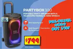 JB Hi-Fi JBL Partybox 330 offer