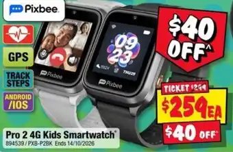 JB Hi-Fi Pro 2 4G Kids Smartwatch Pixbee offer
